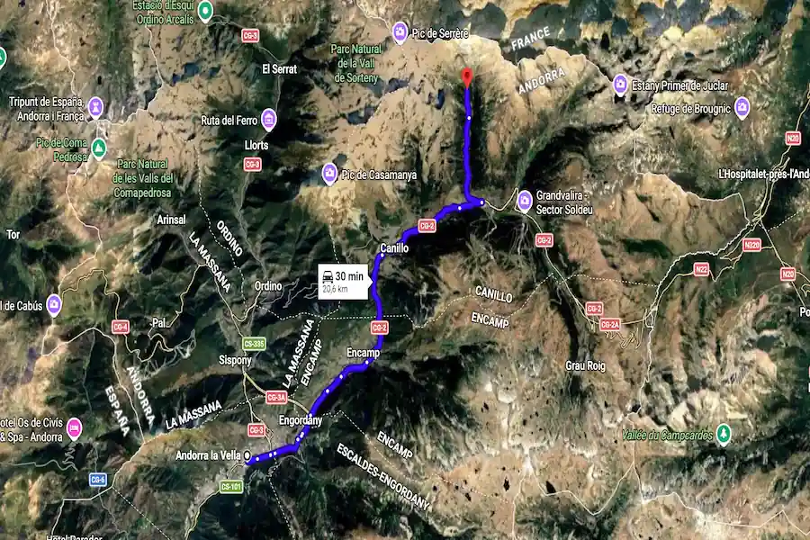 Ubicación y Cómo Llegar a la Coma de Ransol para Iniciar la Ruta