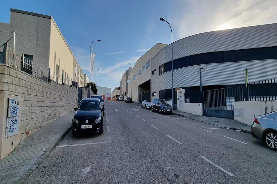 Aparcamiento en Canto Cochino, inicio de la ruta a la Charca Verde