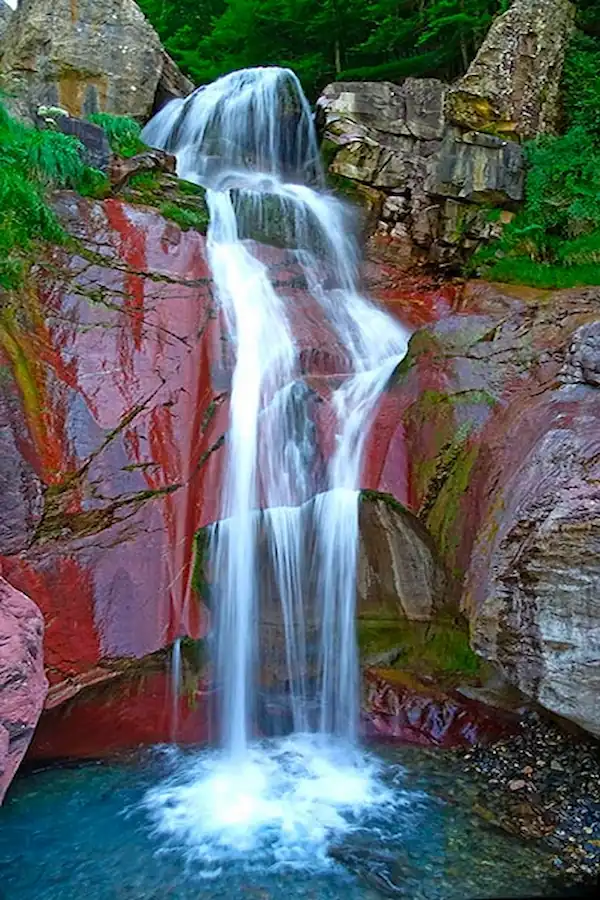 Panorámica de las Cascadas de La Larri