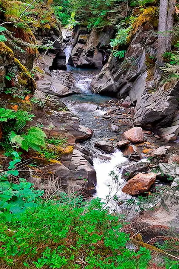 Vistas del cauce del río Rioumajou