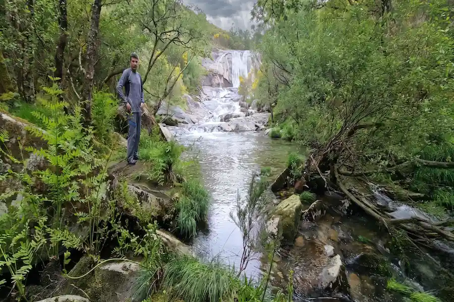 Vistas en la ruta de las Pozas de Melón y fervenzas de Tourón