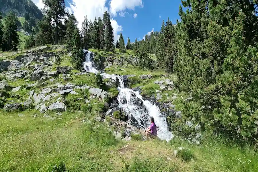 Un precioso salto de agua que podemos encontrar cerca de la Besurta