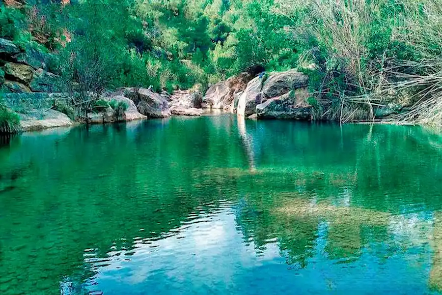 Toll de Carlos Pozas de agua en el Toll de Carlos