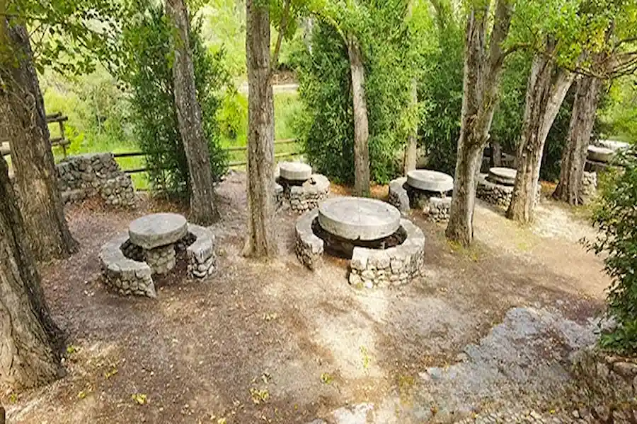 Área recreativa de La Franqueta en el Parque Natural dels Ports