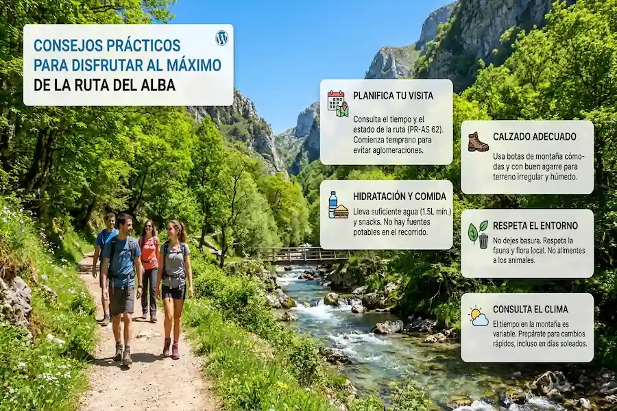 Consejos prácticos para disfrutar al máximo de la Ruta del Alba en Asturias