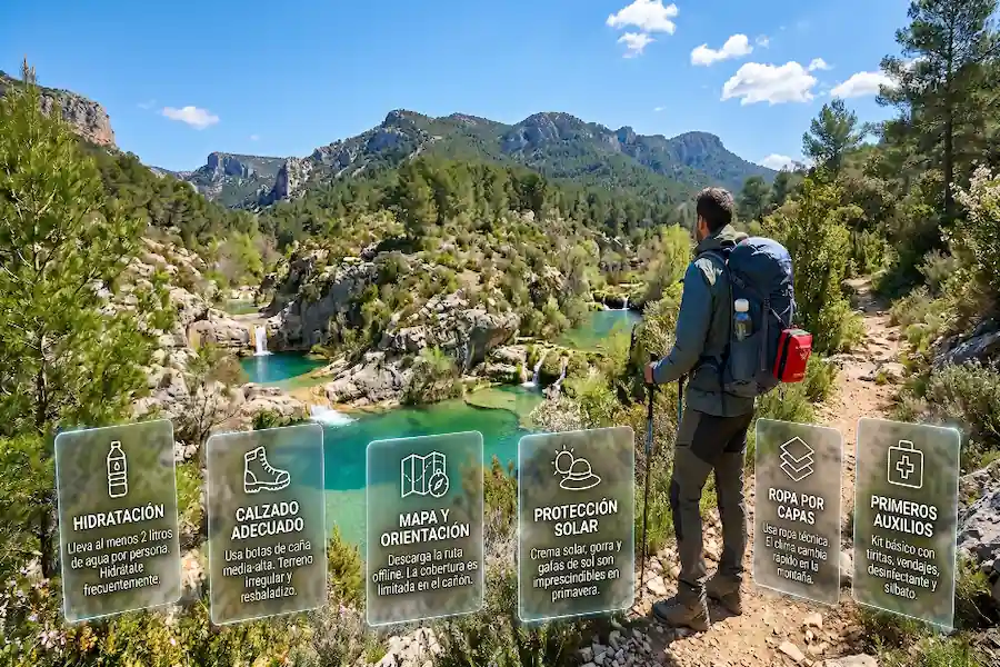 Equipamiento recomendado y consejos para rutas de senderismo
