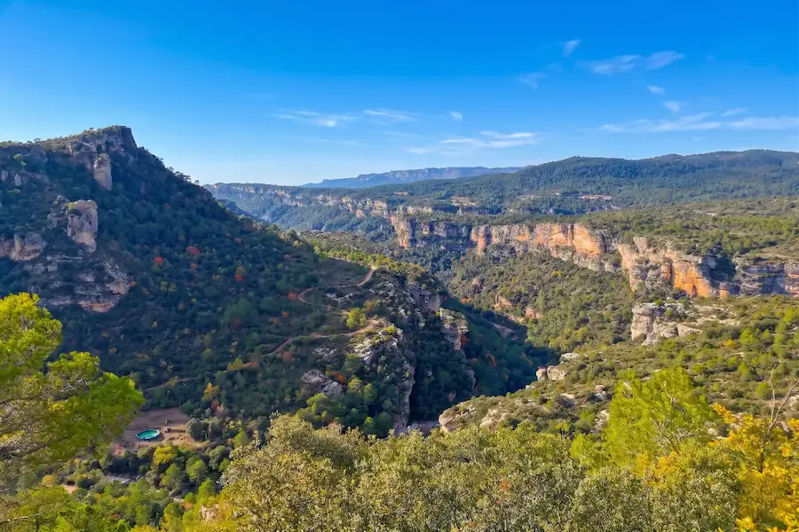 Vistas panorámicas de la zona