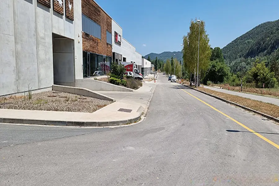 Primera zona habilitada para aparcar vehículos